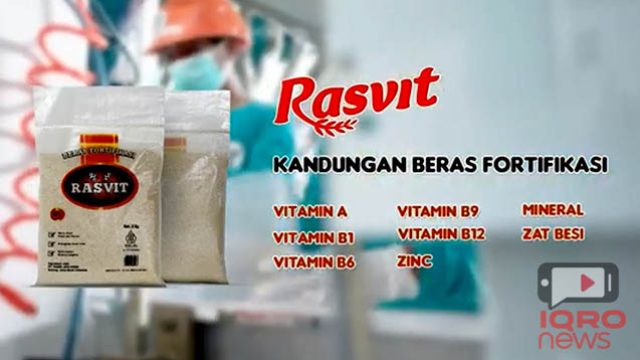 RASVIT = Beras fortifikasi Bertekad target zero stunting