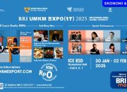Dukung UMKM Indonesia! BRI Gelar Pameran Bisnis dan Seminar Internasional di ICE BSD