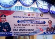 Polri Sahabat Rakyat: HUT Bhayangkara ke-79, Muhammadiyah dan Polsek Anjatan Kolaborasi untuk Kesehatan Masyarakat