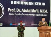 Sambutan ketua Muhammadiyah Indramayu Prof. Ahmad Junaedi Saat Mendikdasmen RI Hadir di Indramayu Jadi Sorotan