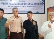 Dua Kandidat Resmi Bertarung di Pilwu Desa Salamdarma 2025, Panitia Ajak Warga Rayakan Demokrasi Damai