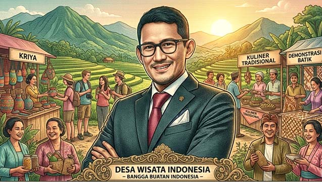 Dari Desa ke Dunia: Menilik Jejak Digitalisasi dan Inovasi Sandiaga Uno di Sektor Kreatif.