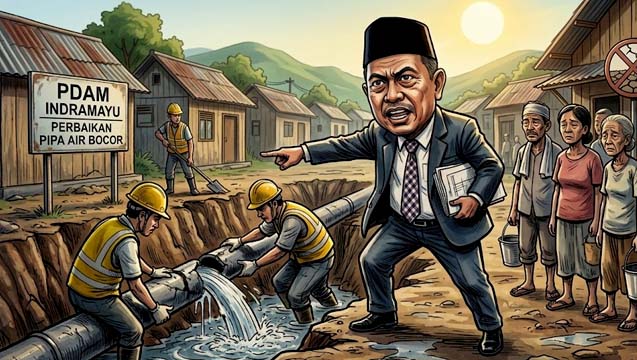 Transparansi PDAM Indramayu, Dirut Jelaskan Penyebab Air Keruh ke Warga