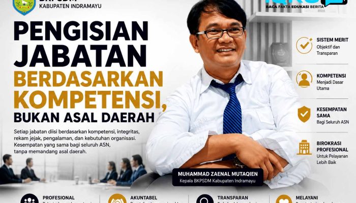 Isu Pejabat dari Luar Indramayu Mengemuka, BKPSDM: Sistem Merit Menjamin Kesempatan yang Sama