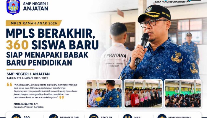 Luar Biasa! SMP Negeri 1 Anjatan Jadi SMP Rujukan,360 Siswa Baru Siap Mengukir Prestasi di SMP Negeri 1 Anjatan