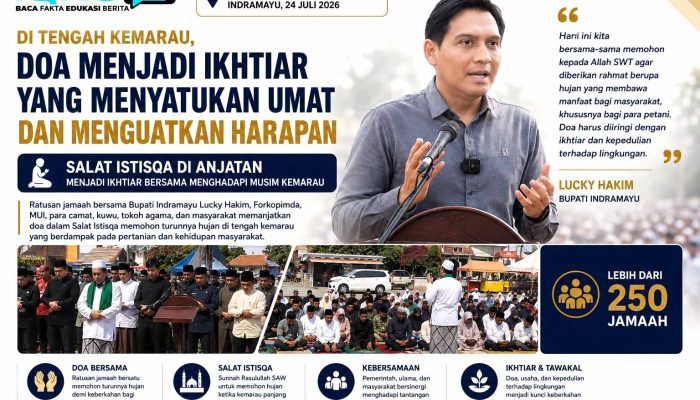 Di Tengah Kemarau, Doa Menjadi Ikhtiar yang Menyatukan Umat dan Menguatkan Harapan