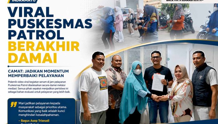 Viral Puskesmas Patrol Berakhir Islah, Camat Patrol Bagus Asep Trisnadi  Ajak Jadikan Momentum Memperkuat Pelayanan Publik