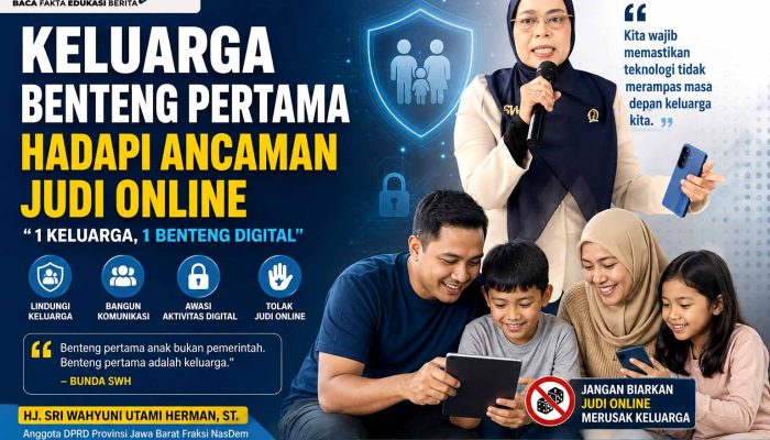 Bukan Hanya Anak, Orang Tua Juga Rentan! Bunda SWH Ajak Keluarga Lawan Judi Online dari Rumah
