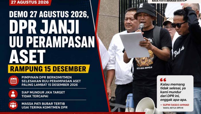 DPR Janji Tuntaskan RUU Perampasan Aset, Pimpinan Siap Mundur Jika Gagal