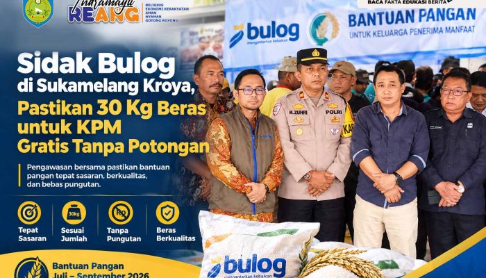 Sidak Bulog di Sukamelang Kroya, Pastikan 30 Kg Banpang Diterima Utuh dan Tanpa Pungutan