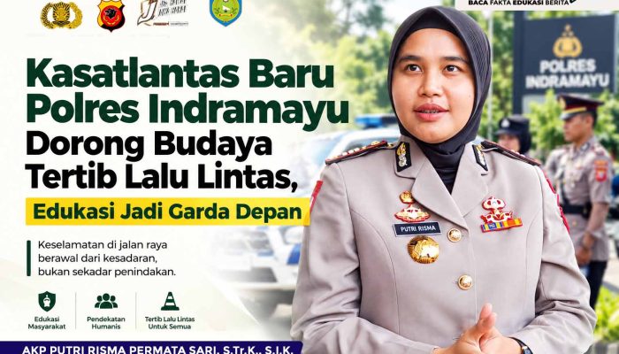 Kasatlantas Baru Polres Indramayu Dorong Budaya Tertib Lalu Lintas, Edukasi Jadi Garda Depan