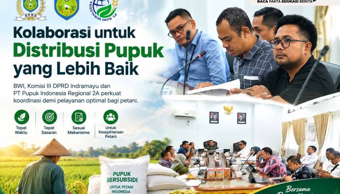 Perkuat Sinergi Distribusi Pupuk, BWI dan Komisi III DPRD Indramayu Koordinasi dengan Pupuk Indonesia