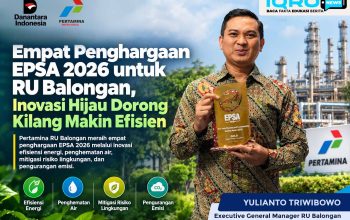 Empat Penghargaan EPSA 2026 untuk RU Balongan, Inovasi Hijau Dorong Kilang Makin Efisien
