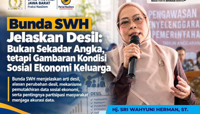 Bunda SWH Jelaskan Desil: Bukan Sekadar Angka, tetapi Gambaran Kondisi Sosial Ekonomi Keluarga