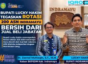 Bupati Lucky Hakim Tegaskan Rotasi 200 ASN Indramayu Bersih dari Jual Beli Jabatan