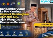 Dari Mimbar Jumat ke Pos Kamling, Kapolsek Kandanghaur AKP Joni, S.H., Ajak Warga Jaga Keamanan Bersama