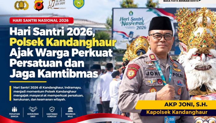 Hari Santri 2026, Polsek Kandanghaur Ajak Warga Perkuat Persatuan dan Jaga Kamtibmas