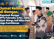 Jumat Keliling di Bongas, Kapolsek Bongas IPTU Fahrudin, S.Pd.I., CHRA., Ajak Warga Jadi Mitra Polri Jaga Kamtibmas