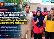 Hery Reang Apresiasi Bantuan 220 Becak Listrik Presiden Prabowo, Casmari Warga Anjatan Baru Jadi Penerima Manfaat